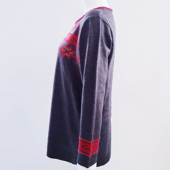 Abito Women's Holiday Tunic Style Sweater - Medium - Picture 4 of 12